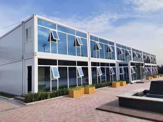 建設現場の宿泊施設、ワークキャンプ用の 20 フィートのコンテナハウスのための経済的なソリューション